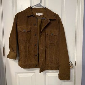 Madewell corduroy jacket XS